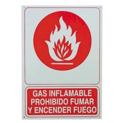 Gas Propano/Natural LETRERO...