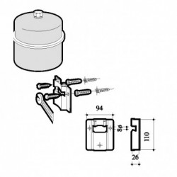 Baxi SOPORTE Vaso Expansion