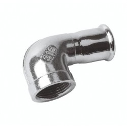 CODO 90º Hembra Acero Inox...