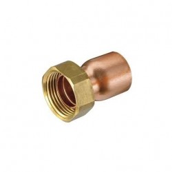 RACORD LOCO RECTO Cobre...