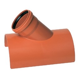 INJERTO 45º PVC EVACUACION