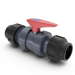 VALVULA ESFERA PVC Con...