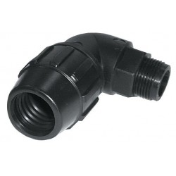 Jimten CODO MACHO P.E. Negro