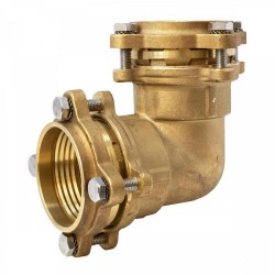 CODO Bocas IGUALES P.E. Laton