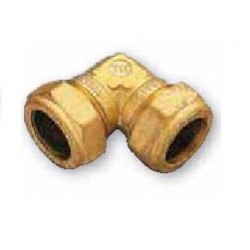 CODO DOBLE Laton COMPRESION