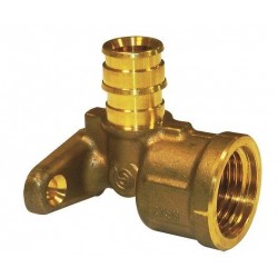 Uponor Q&E CODO PLACA Laton...