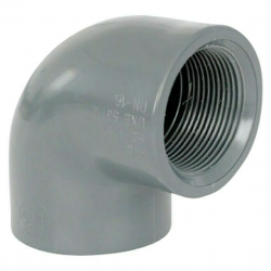 CODO PVC PRESION Rosca Hembra