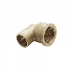 CODO 90º Hembra Laton Fg. 90