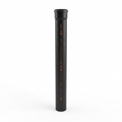TUBO EVACUACION M-H PHONOBLACK