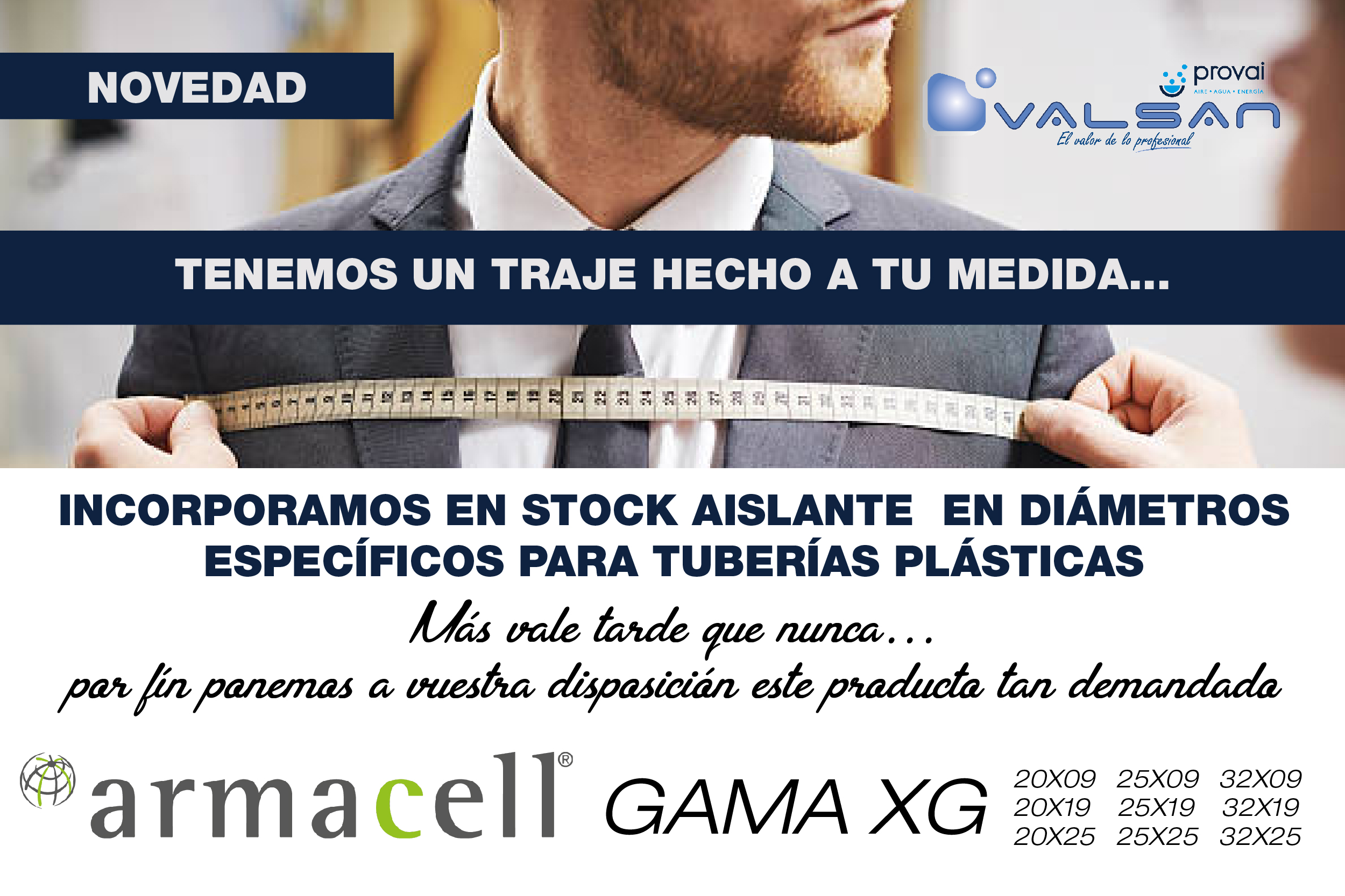 Gama XG en stock