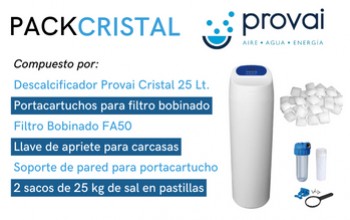 Pack Descalcificacion Provai Cristal.