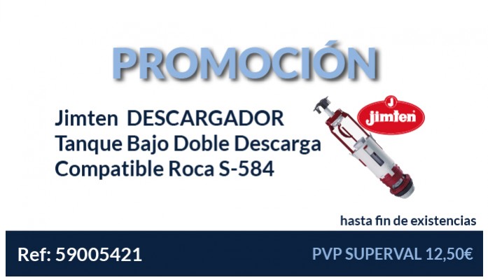 ¡PROMOCIÓN! Llévate 3 u 8 unidades sin cargo de nuestro descargador Jimtem!