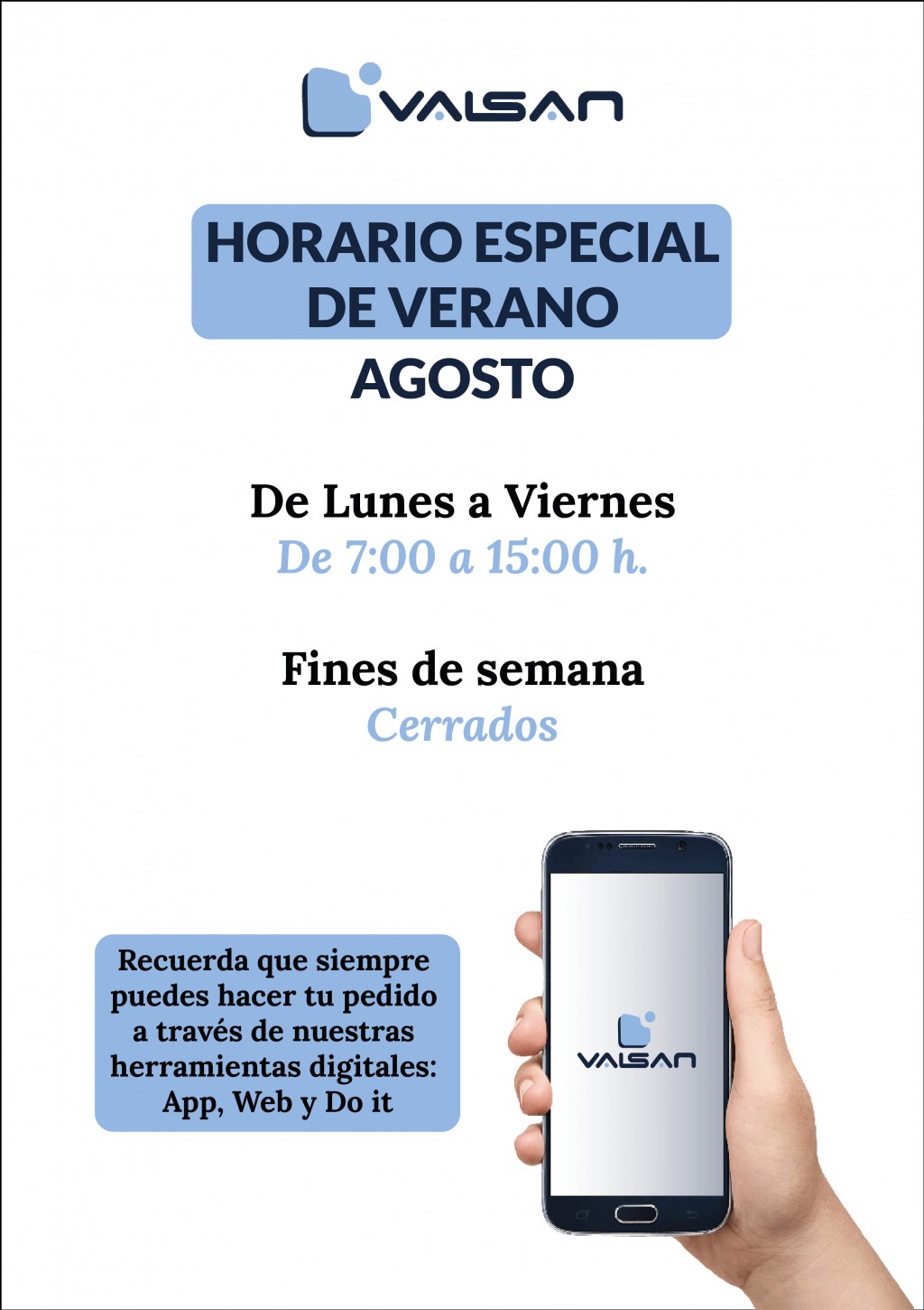 CAMBIO DE HORARIO EN AGOSTO