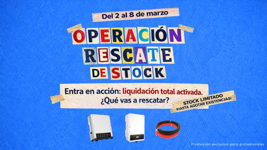 OPERACIÓN RESCATE DE STOCK