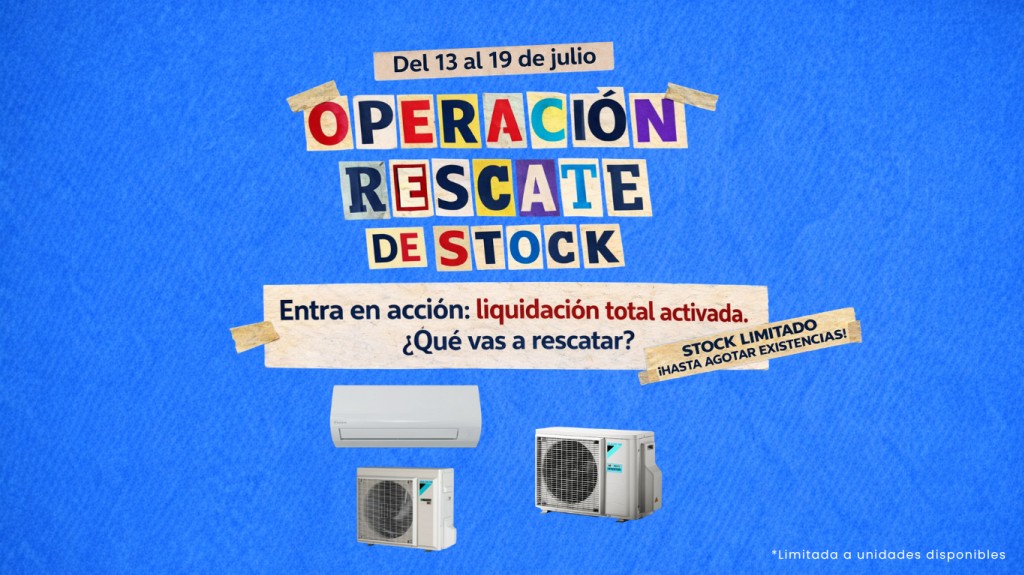 OPERACIÓN RESCATE DE STOCK · Del 13 al 19 de julio