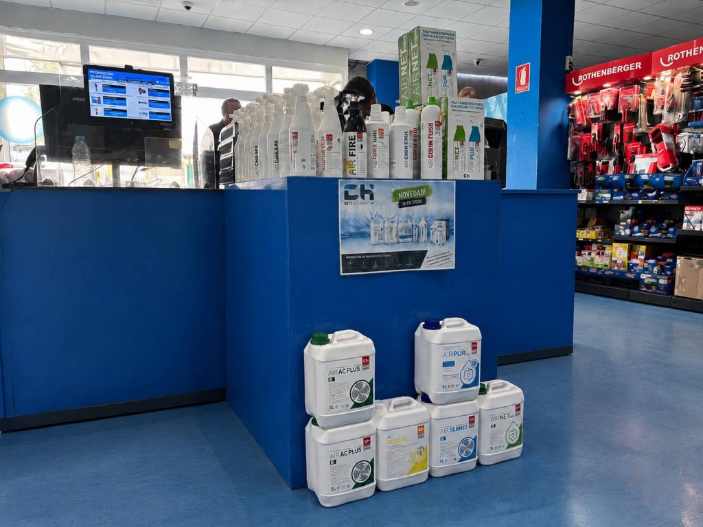 Nuevos productos CH Química en Valsan: soluciones para mantenimiento profesional