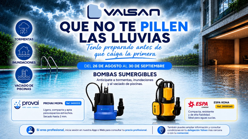 Que no te pillen las lluvias: tenlo preparado antes de que caiga la primera